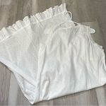 Powell Craft Nightgown NWT cotton dot lace midi womens White one size cottage Photo 3