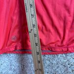 Athleta Long Sleeve V Neck Workout Top Coral Pink Athletic Shirt Women's Size S Photo 9