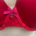 Victoria's Secret  Red Body By Victoria Perfect Coverage Bra 32DD NEW Smooth Photo 1