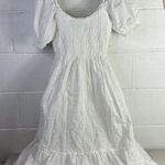 Hill House RTR The Eyelet Louisa Nap Dress White Sz Medium cottage core crochet Photo 8