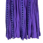 NWT Buddy Love Adams Mini Dress Womens M Purple Ruffle Lace Dainty Cottagecore Size M Photo 5