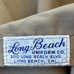 Vintage ‘70s Conqueror / Long Beach Uniform Co. Tan Button Down Work Shirt Size XXS Photo 5