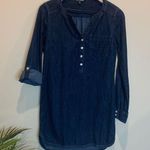 EXPRESS Denim shirt dress Photo 0