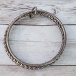 Vintage Bracelet 3 Bangles Linked Together Photo 2