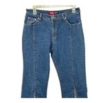 Rare Vintage Younique Y2K Embellished Velvet Flare Jeans | Low Rise | Size 13 Blue Photo 6