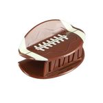 Football Hair Claw Clip Cute‎ Fun Sports Theme Hair Accessory New Brown Photo 0