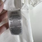 Polo Ralph Lauren Ruffled Linen Eyelet Lace Midi Dress Button Up Belted Size 4 White Photo 7