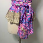 Anthropologie  Plenty by Tracy Reese Top floral animal print size S p Photo 1