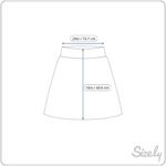 Wild Fable  Womens Distressed Fray Short Mini Skirts, Size 8, Blue Wash, Sku 1016 Photo 5