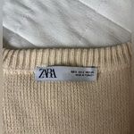 ZARA  cream sweater vest Photo 1