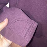 Athleta  CYA Stronger Purple High Neck Hooded Full Zip Sweater Medium #754 Photo 6