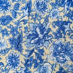 Vintage 90s Napa Valley Yellow & Blue Floral Shorts Size M Photo 6