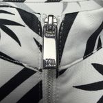 Tail Womens Golf Polo Top Size M Bamboo Stripe Black White Quarter Zip Stretch Size M Photo 11