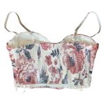 Windsor  | All For Florals Velvet Burnout Bustier Corset - M Photo 4