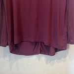 Victoria's Secret Victoria’s Secret Women’s Long Sleeve Modal T Shirt Hi Low Size Small Purple Photo 2