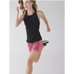 Lululemon Sculpt Short Electric Coral Pink Black seamless all sport High Waist 6 Photo 9