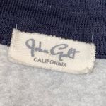John Galt Gray Navy Color-Block Quarter Zip Sweatshirt Photo 2