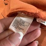 Royal Robbins Royal Robbin’s Women’s Full Zip Sweatshirt SZ L Embroidered Pumpkin Spice Orange Photo 6