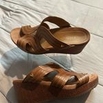 Vionic  Brown Wedge Sandals Photo 8