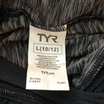 Tyr. Womens Sonoma Ambu Tankini Top Built In Bra Contour Cups Striped Gray L Photo 4