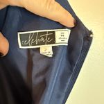 Celebrate DB Studio Off The Shoulder MOB Prom Homecoming Navy Blue Size 2 NWT Photo 10