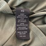 Iz Byer  Lace Bodice Maxi Dress Keyhole Front Olive XS Juniors Photo 4