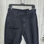 American Eagle NWT  High Rise 90s Slim Boyfriend Jeans Bold Black size 6/28 Photo 3