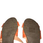 a.n.a  Orange Strappy Double Ankle Strap Sandals Photo 4
