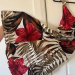 RJC sz M Womens Puanani Floral Watercolor Hawaiian Dress Tropical Vacation Beach White Size M Photo 5