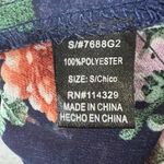 Poetry Mini Dress Womens S Navy Blue Floral Asymmetrical Layered Cover Up Boho Photo 11