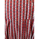 NWOT Never A Wallflower Button Down Shirt Dress in Scarab Beetle Size XS Red Photo 4