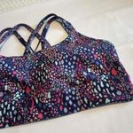 Lively Strappy Back Multi Color Active Sports Bra Sz XL Light Removable Padding Photo 3