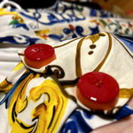 Dolce & Gabbana  Majolica Print A-Line Silk Dress Womens Size EU 46 US 10 White Photo 12