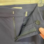 Rebecca Taylor Tuxedo Side Stripe Ankle Crop Ava Techy Pants Size 8 Navy Photo 4