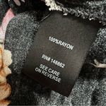 Torrid  Black Floral Crepe Tie Waist Kimono Size 1X Plus Size 16997835 Photo 4