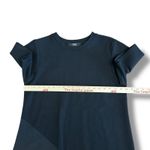 Visit in N.Y Studio Colorblock Midi Dress Black Gray Cotton Blend S/M Korea Photo 2