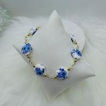 Floral Charm Bracelet Set Photo 3