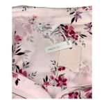 Candie's  Long Sleeve Pink, Purple, Green Burgundy Floral Size M Button-Up Blouse Photo 5