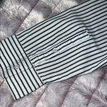 Covington  Women’s Striped‎ Blouse Black and White Classic Design Size MP Photo 11