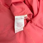 MARNI Sleeveless Pleated Shift Dress in Coral Poplin Size 42 IT (US 6) Orange Photo 3