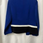 Chic Royal Blue Women's Blazer Size 10 Photo 4