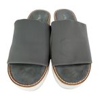 JSlides J/Slides Platform Sandals Slides 8 Gray White Photo 1