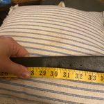 Vintage 90 Ginnie Johansson Black Leather Belt Gold Rope Buckle nautical Coastal Photo 8