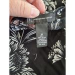 INC International Concepts Womens M Black White Floral Sheer Sleeveless Top Size M Photo 9