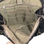 Baggallini Metro Black & Tan Giraffe Print Convertible Backpack Daypack Bag Photo 8