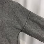 Pink Rose New  Raw Seam Turtleneck Sweater Long Sleeve Knit Pullover Grey Photo 7