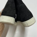 Vince Boots Womens 8 Black Suede Nira Water Repellent Sneaker Chelsea Bootie Photo 5