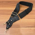 CARPISA Black Nylon Wide Strap Bag Replacement Photo 0