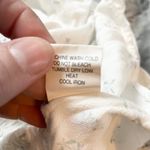 LA Hearts Floral Milkmaid Smocked Crop Top Blouse White M Dainty Feminine Photo 7