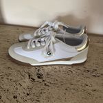 Guess GBG Los Angeles White and Gold Casual Sneakers. Size 8M Photo 4